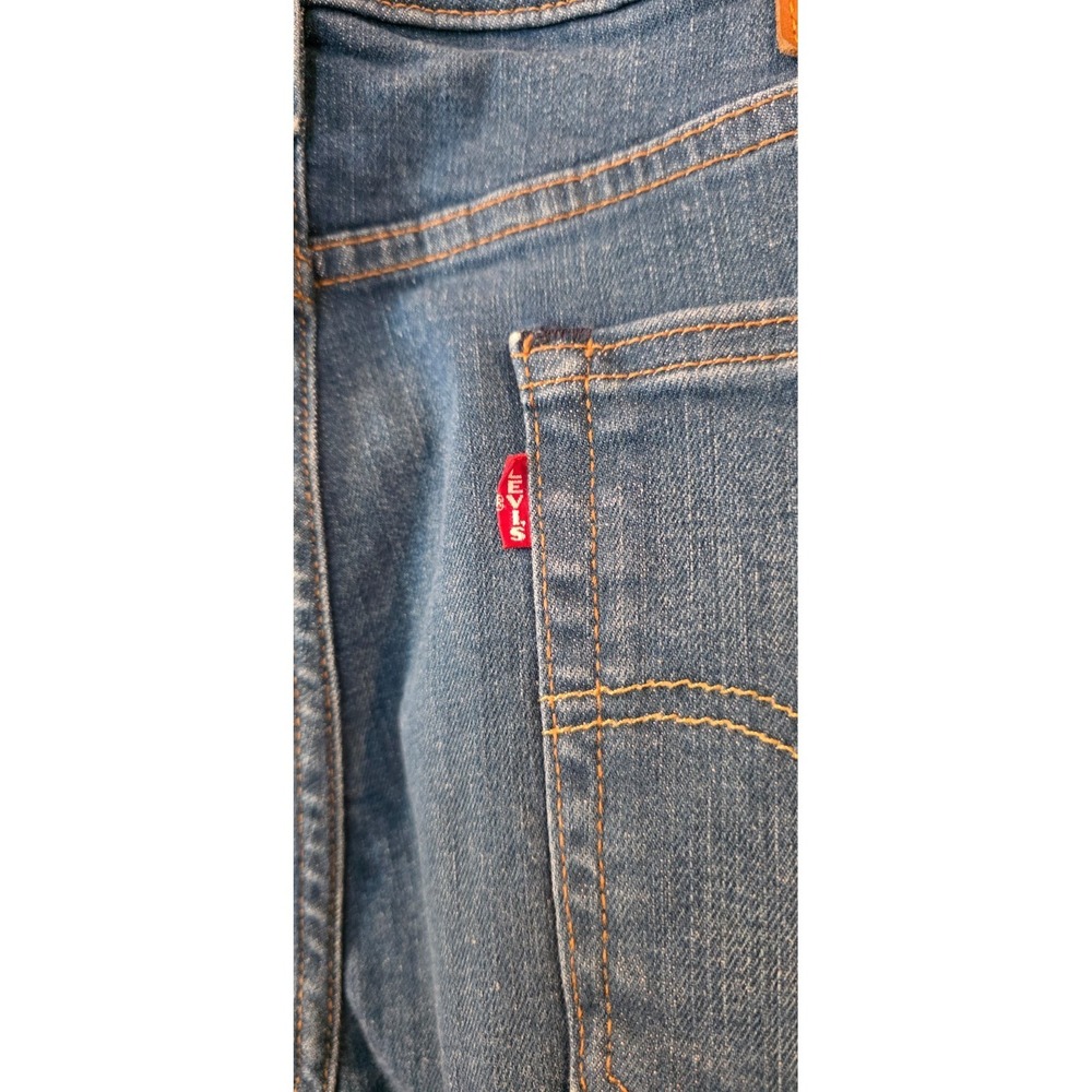 Levi's Lot 510 Jeans Womens 33x30 Blue Mid Wash Stretch Tapered Leg 5-Pocket‎ - Picture 4 of 7